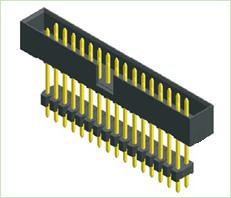 2.00मिमी बॉक्स हैडर सीधे हाउसिंग कनेक्टर जोड़ें