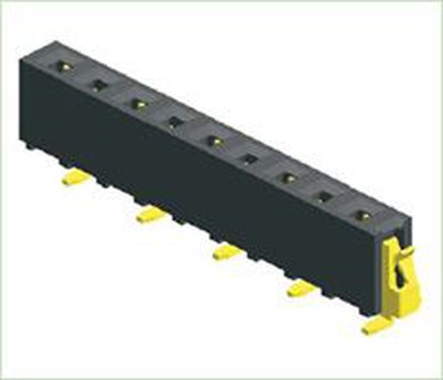 1.27X2.54mm महिला हैडर एकल पंक्ति श्रीमती प्रकार