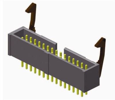 धातु कुंडी के साथ 2.54mm Ejector शीर्ष लेख
